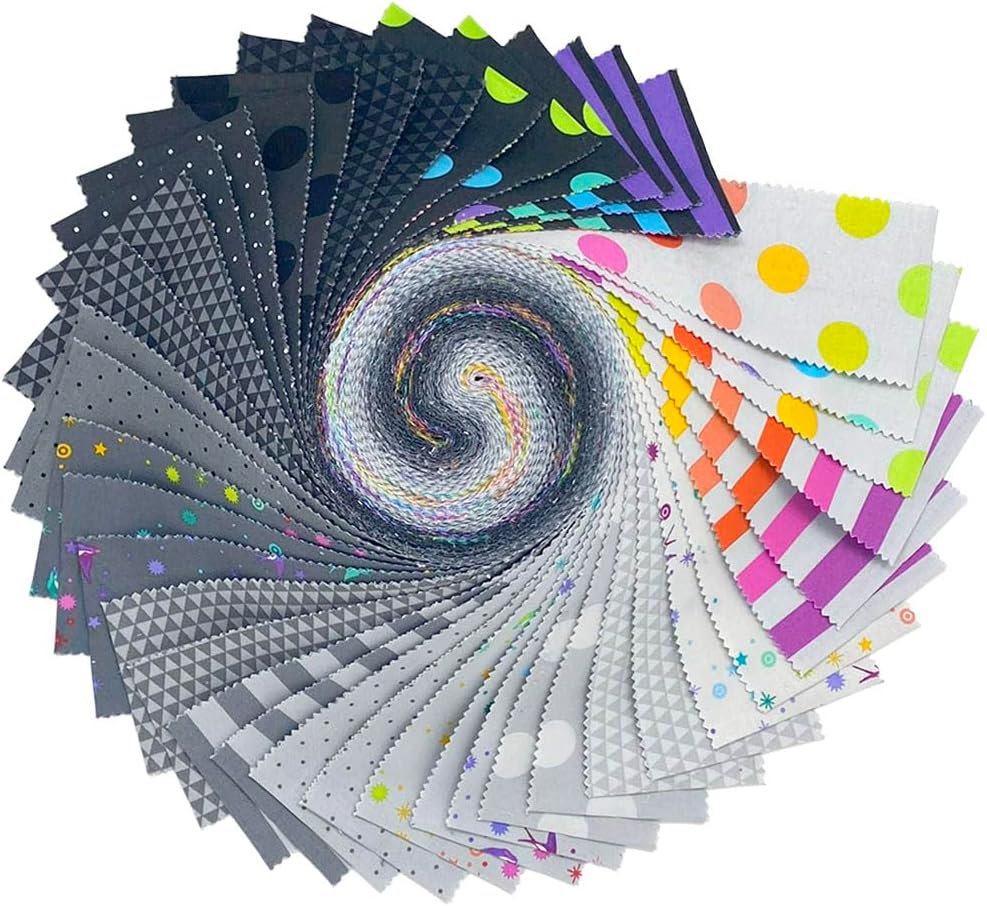 Graywork - True Colors - Jelly Roll (40 pcs) by Tula Pink for Free Spirit