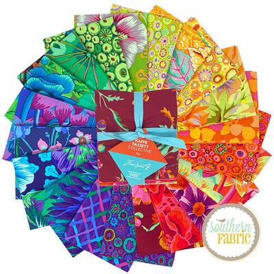 Kaffe Classics Spectrum Colorway - Fat Quarter Bundle (20 pcs) by Kaffe Fassett for Free Spirit (FB4FQGP.SPECTRUM)