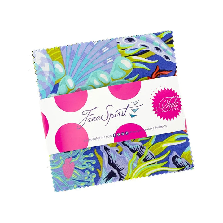 Floral Reef - Charm Pack (42 pcs) by Tula Pink for Free Spirit