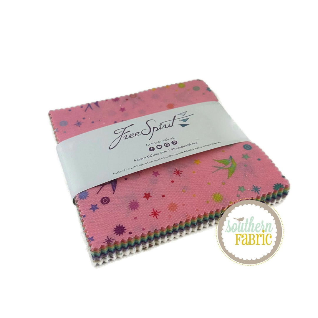 Fairy Dust - Charm Pack (42 pcs) by Tula Pink for Free Spirit