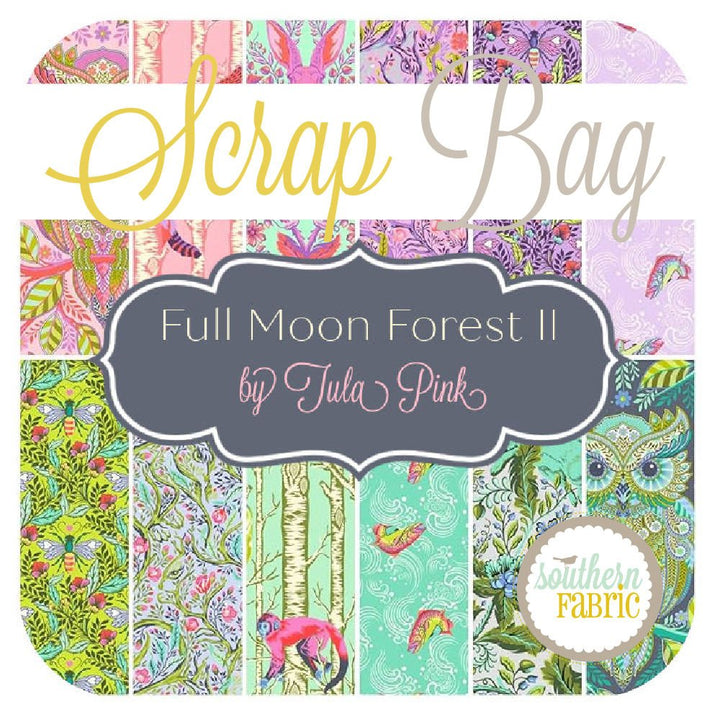 Full Moon Forest II - Scrap Bag (42 pcs) by Tula Pink for Free Spirit