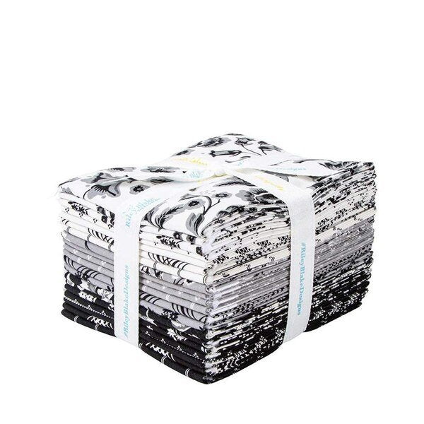 Midnight Meadow - Fat Quarter Bundle (20 pcs) by My Mind's Eye for Riley Blake