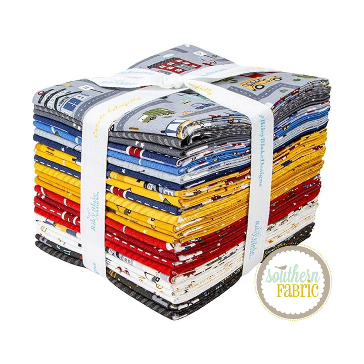 It Takes a Village - Fat Quarter Bundle (24 pcs) by Jennifer Long for Riley Blake