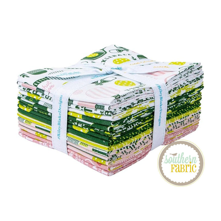 Pickleball - Fat Quarter Bundle (15 pcs) by My Mind&