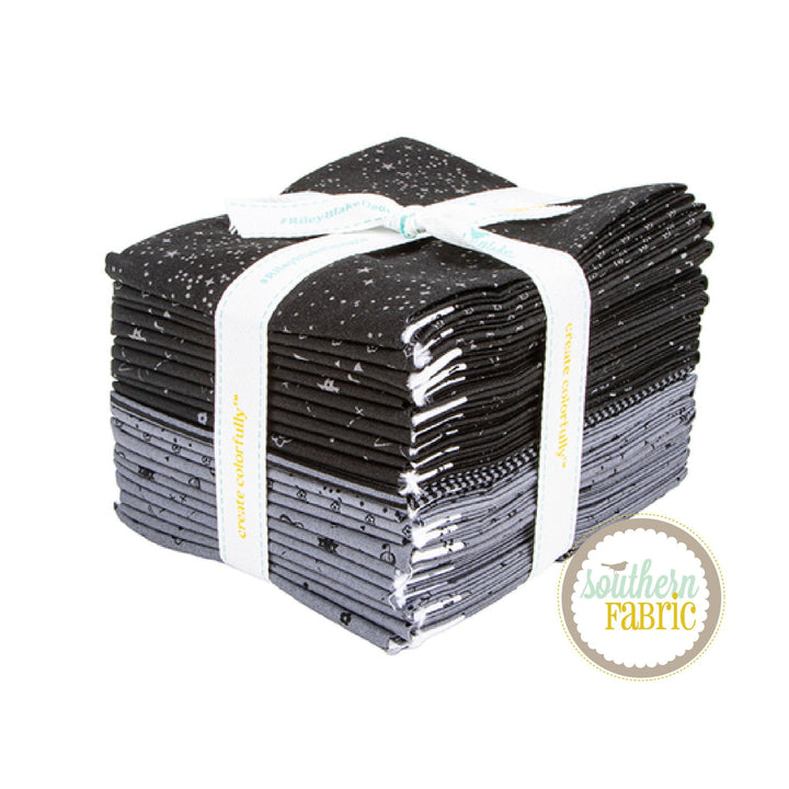 Blackout - Fat Quarter Bundle (21 pcs) by RBD Designers for Riley Blake