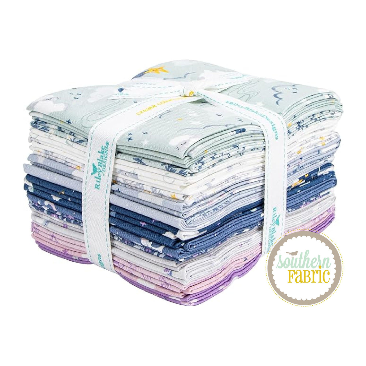 Twinkle Little Star - Fat Quarter Bundle (18 pcs) by Natàlia Juan Abelló for Riley Blake (FQ-16300-18)