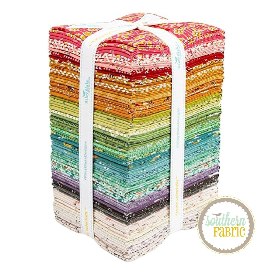 Gentler Times - Fat Quarter Bundle (51 pcs) by Lori Holt for Riley Blake