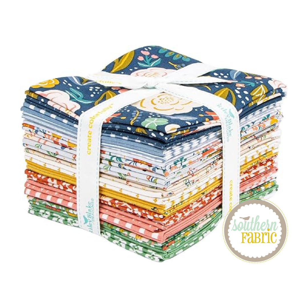 Ivy Reese - Fat Quarter Bundle (21 pcs) by Deena Rutter for Riley Blake