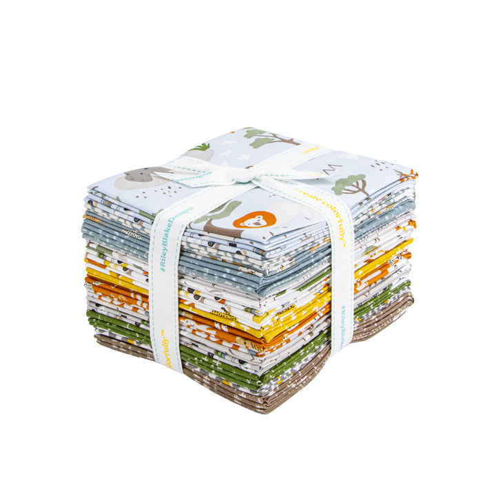 Leo &amp; Savannah - Fat Quarter Bundle (21 pcs) by RBD Designers for Riley Blake