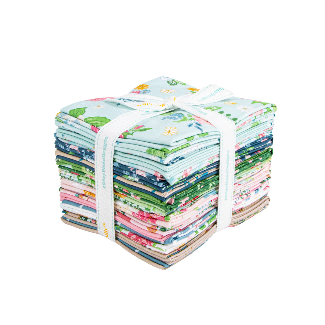 Correspondence - Fat Quarter Bundle (21 pcs) by Beverly Mccullough for Riley Blake
