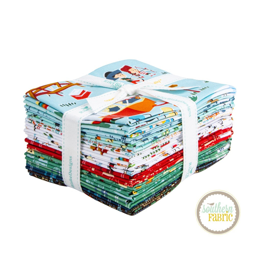 Happy Haven - Fat Quarter Bundle (15 pcs) by Shawn Wallace for Riley Blake