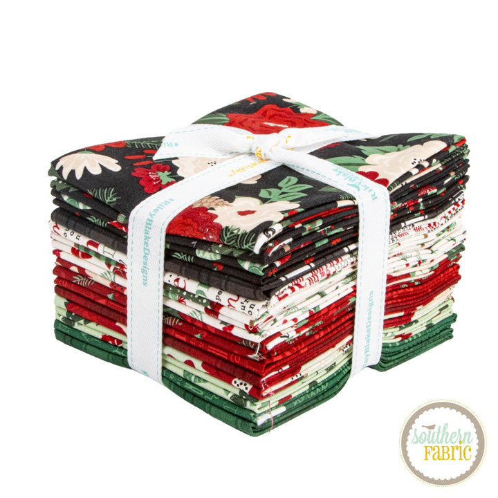 Evergreen Wishes - Fat Quarter Bundle (18 pcs) by Traci Reed for Riley Blake