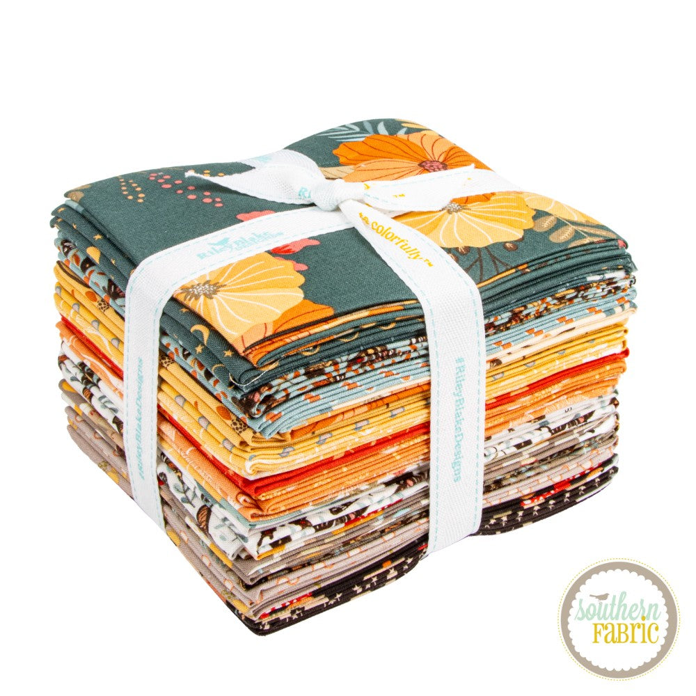 Secret Garden - Fat Quarter Bundle (21 pcs) by Amanda Castor for Riley Blake
