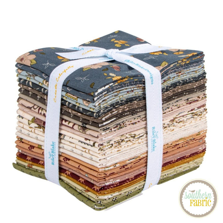 Charmed &amp; Treasured - Fat Quarter Bundle (24 pcs) by Kassidy Grace for Riley Blake