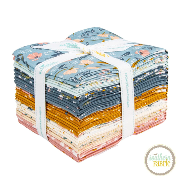 Petals &amp; Hazel - Fat Quarter Bundle (21 pcs) by Simple Simon &amp; Company for Riley Blake