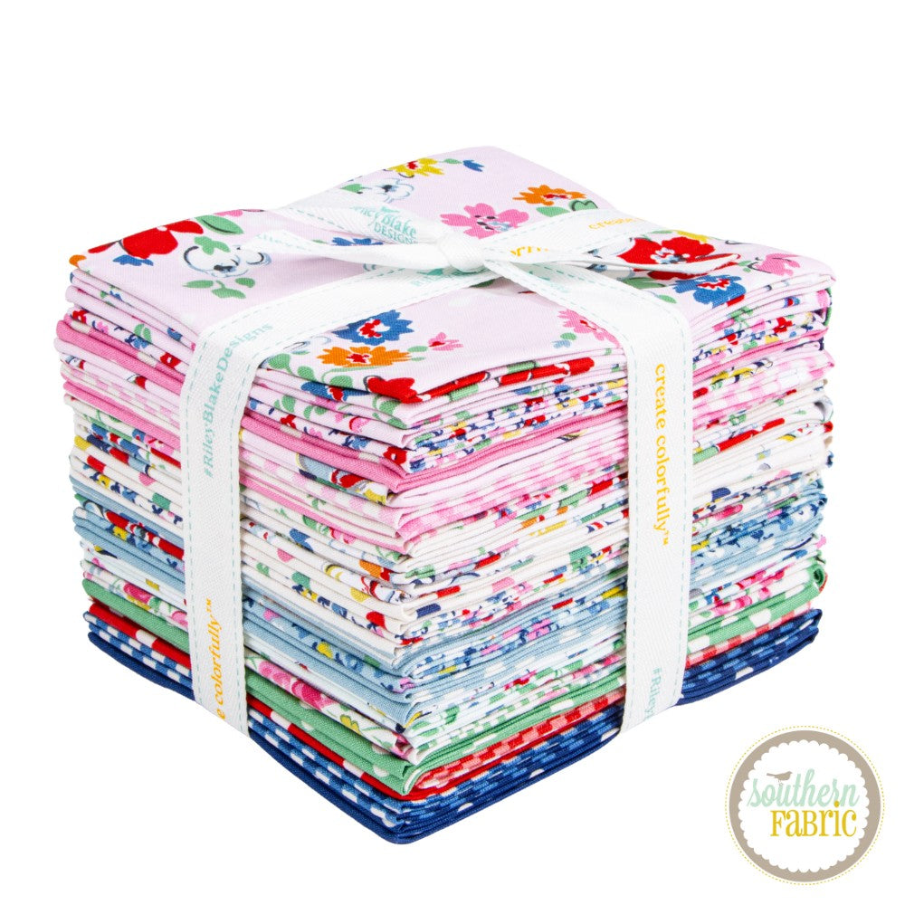 Cath Kidston® Signature Collection - Fat Quarter Bundle (24 pcs) by Cath Kidston for Riley Blake