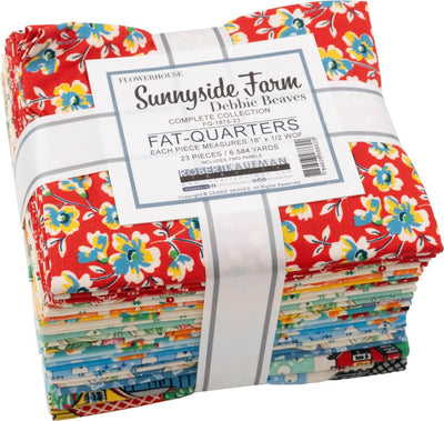 Flowerhouse Sunnyside Farm - Fat Quarter Bundle (23 pcs) by Linzee McCray for Moda (FQ-1875-23)
