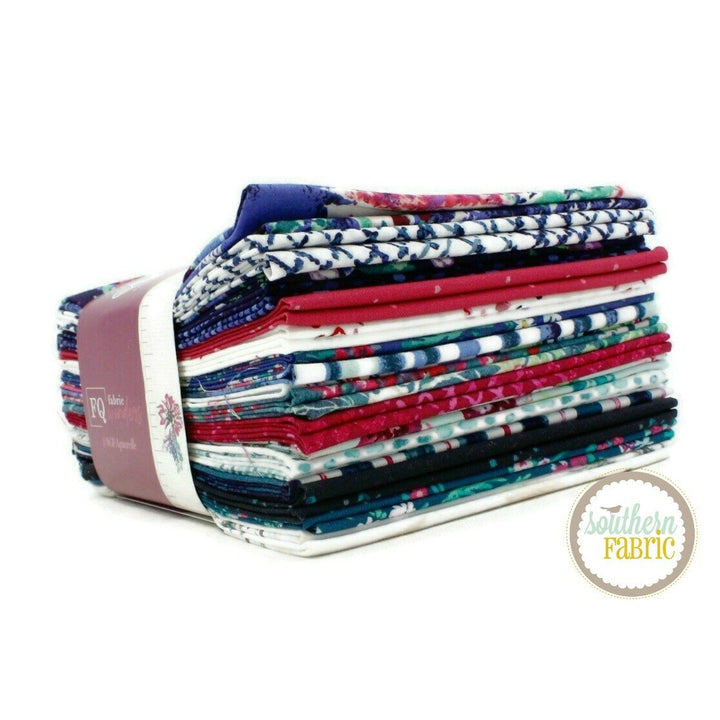 Aquarelle - Fat Quarter Bundle (16 pcs) by Katarina Roccella for Art Gallery Fabrics