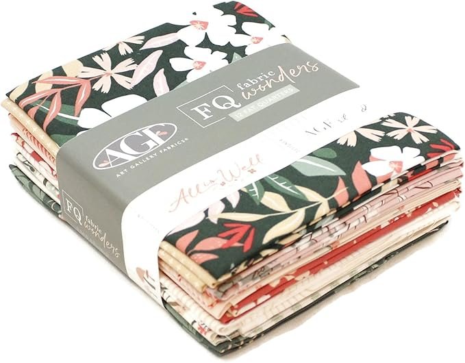 All is Well - Fat Quarter Bundle (12 pcs) by AGF Studio for Art Gallery Fabrics