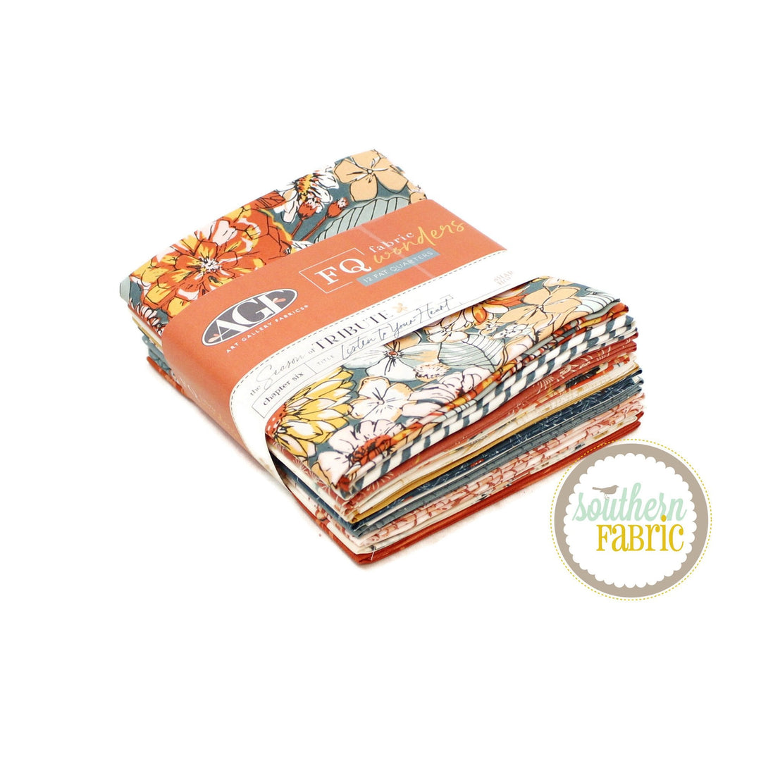 Listen to Your Heart - Fat Quarter Bundle (12 pcs) by Sharon Holland for Art Gallery Fabrics