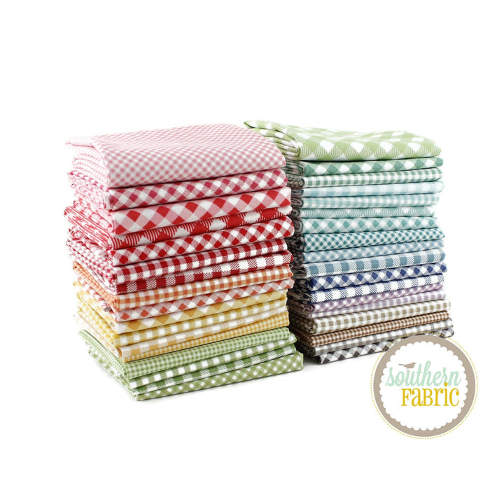Bee Ginghams - Fat Quarter Bundle (39 pcs) by Lori Holt for Riley Blake