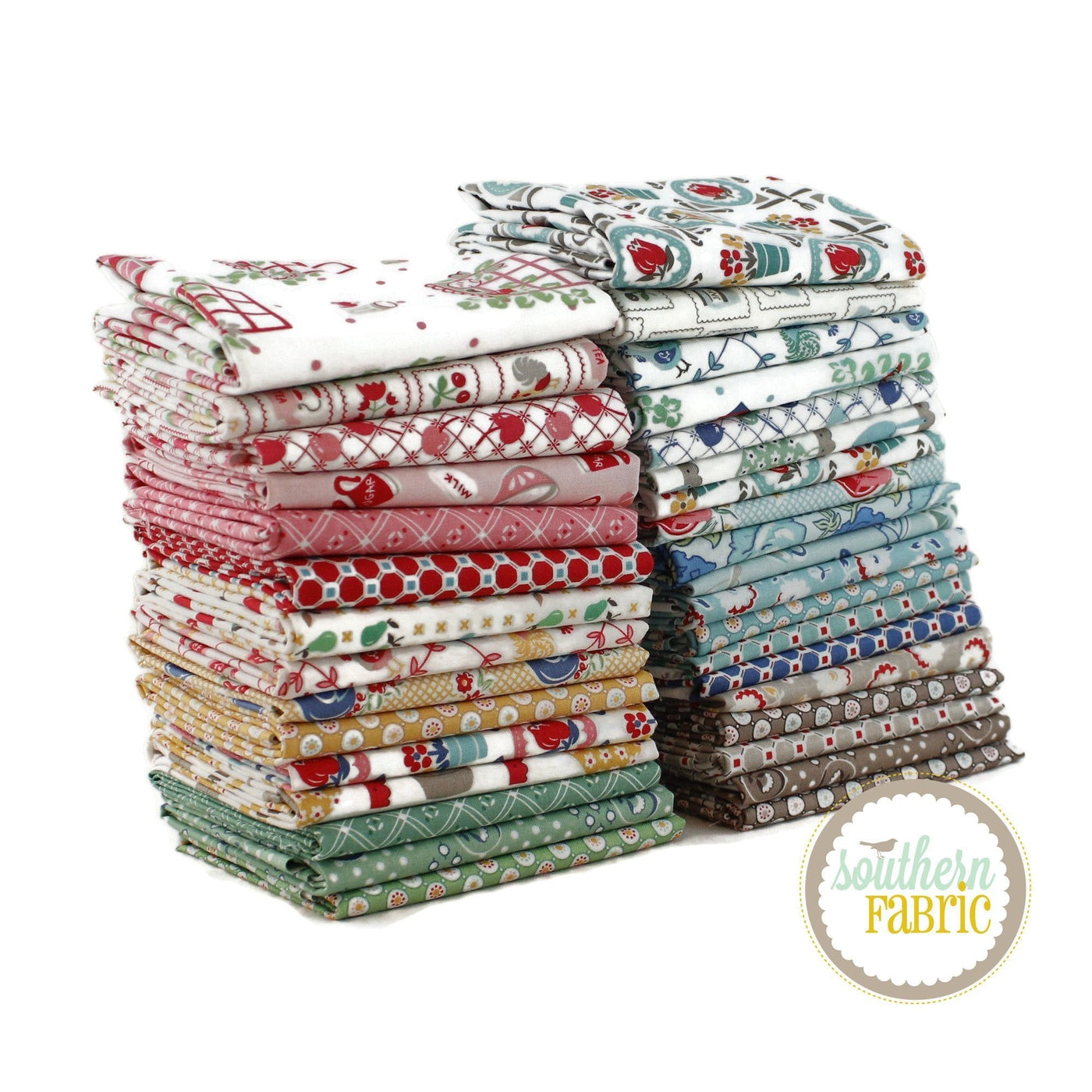 Cook Book - Fat Eighth Bundle (34 pcs) by Lori Holt for Riley Blake (LH.CB.F8)