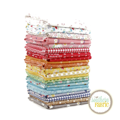 Farm Girl Vintage - Fat Eighth Bundle (22 pcs) by Lori Holt for Riley Blake (LH.FGV.F8)
