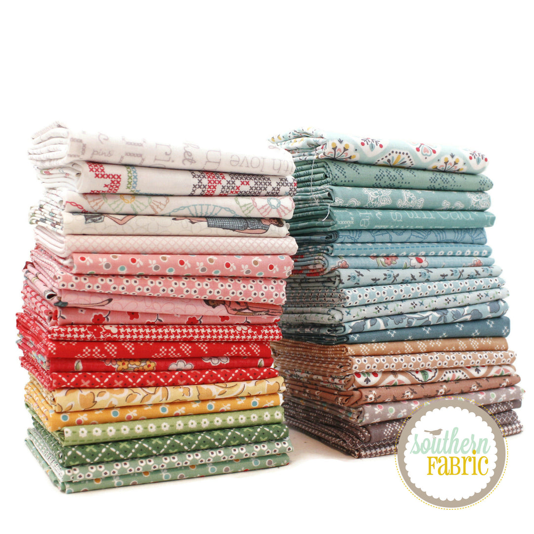 Stitch - Half Yard Bundle (39 pcs) by Lori Holt for Riley Blake