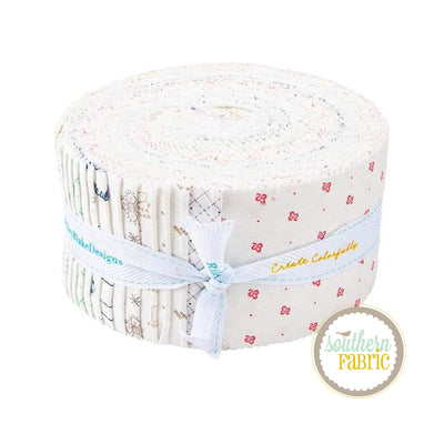 Bee Bundle Limited Edition Backgrounds - Jelly Roll (40 pcs) by Lori Holt for Riley Blake (RP-15571-40)