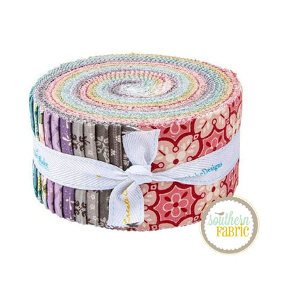 Piece & Plenty - Jelly Roll (40 pcs) by Lori Holt for Riley Blake (RP-15870-40)