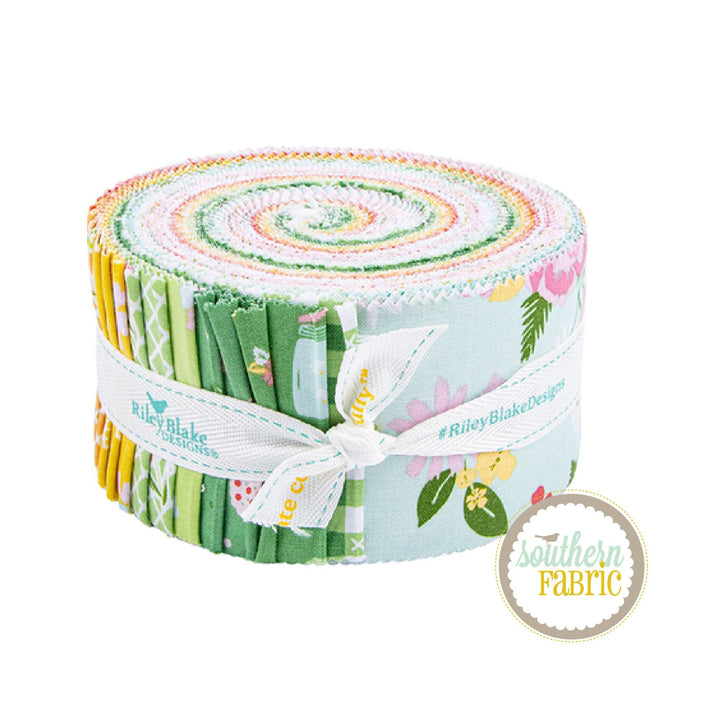 Summer Skies and Fireflies - Jelly Roll (40 pcs) by Gracey Larson for Riley Blake