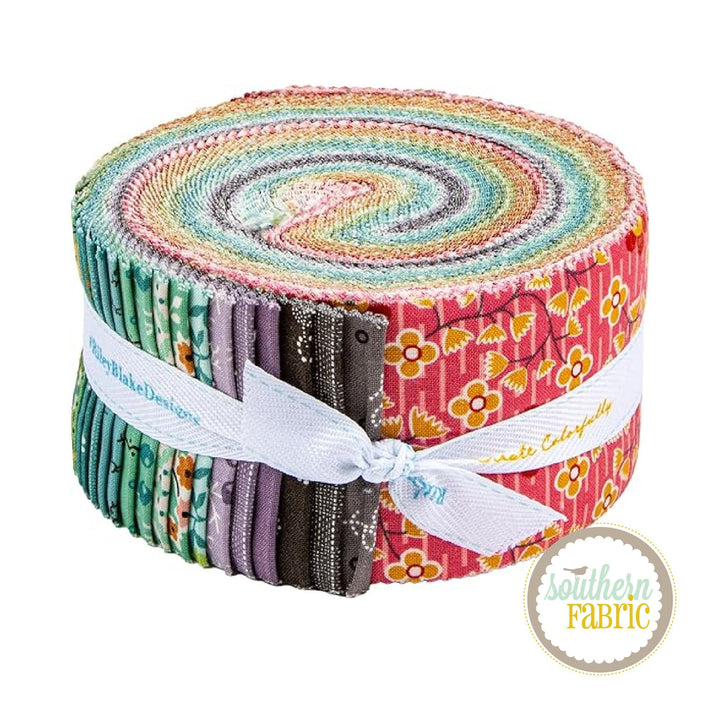 Gentler Times - Jelly Roll (40 pcs) by Lori Holt for Riley Blake