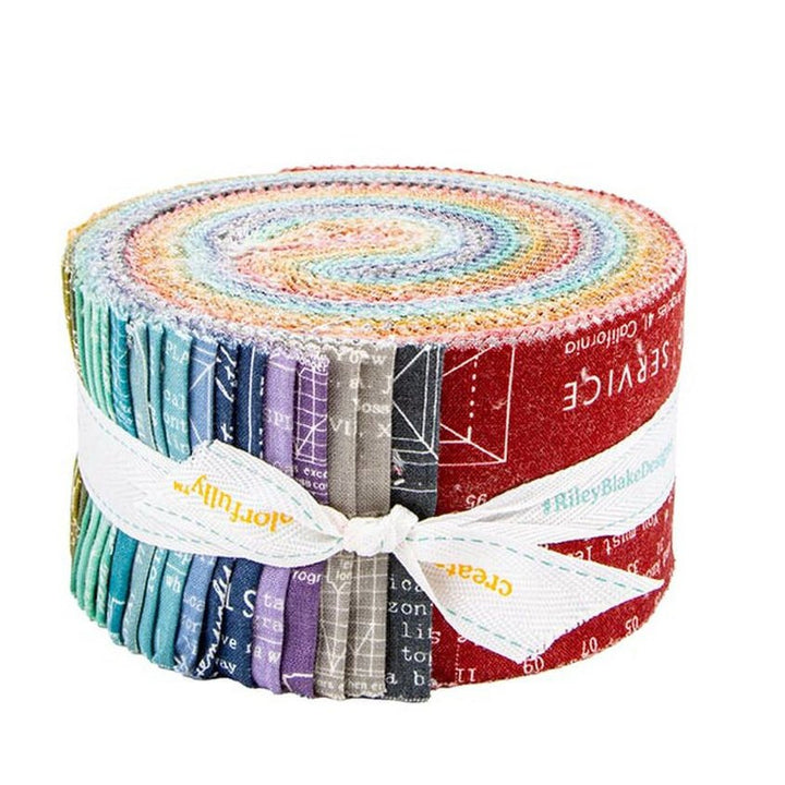 TYPE/ography A - Jelly Roll (40 pcs) by Lori Holt for Riley Blake