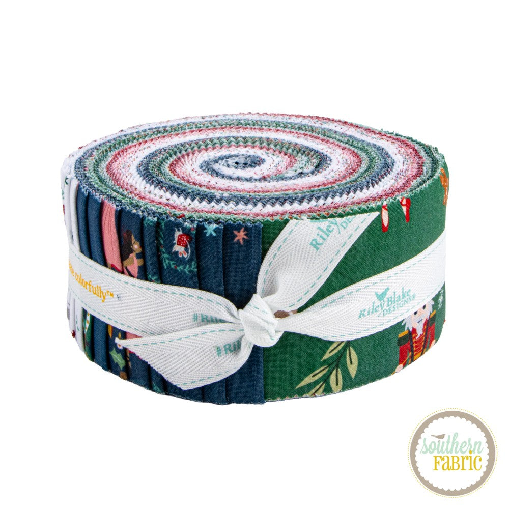 Nutcracker Tradition - Jelly Roll (40 pcs) by Jennifer Long for Riley Blake