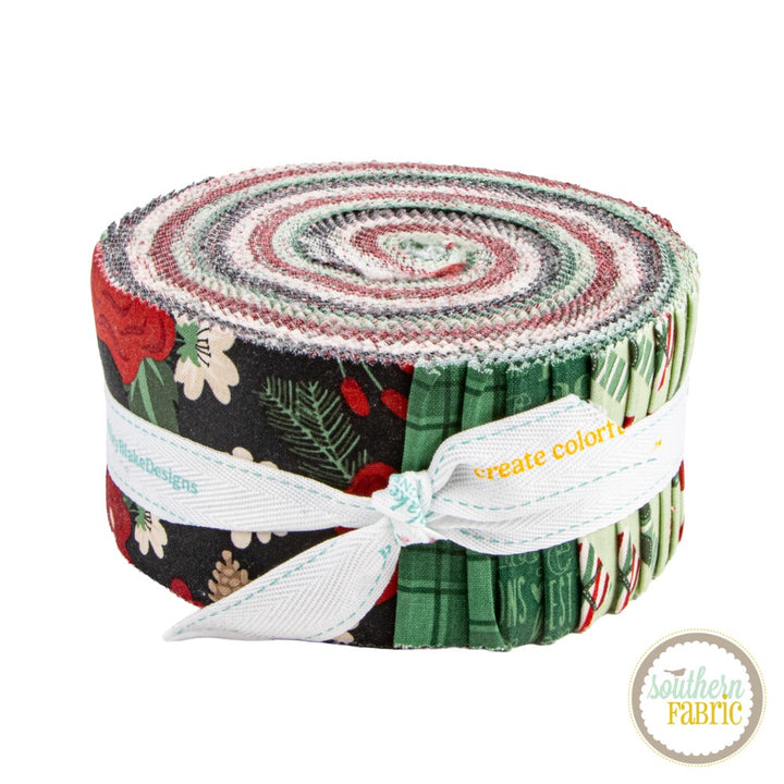 Evergreen Wishes - Jelly Roll (40 pcs) by Traci Reed for Riley Blake