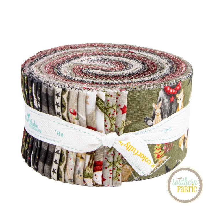 Northern Christmas - Jelly Roll (40 pcs) by Teresa Kogut for Riley Blake