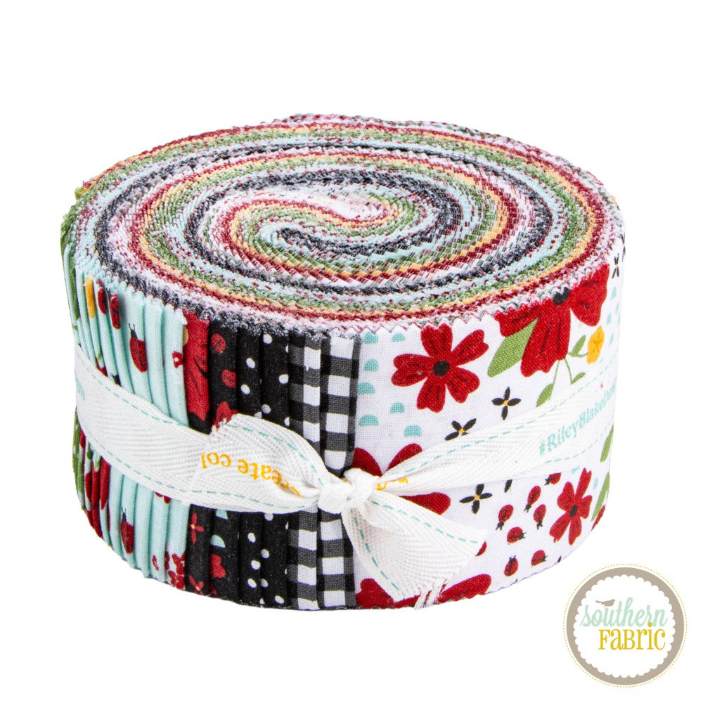 Little Ladybug - Jelly Roll (40 pcs) by Lori Whitlock for Riley Blake