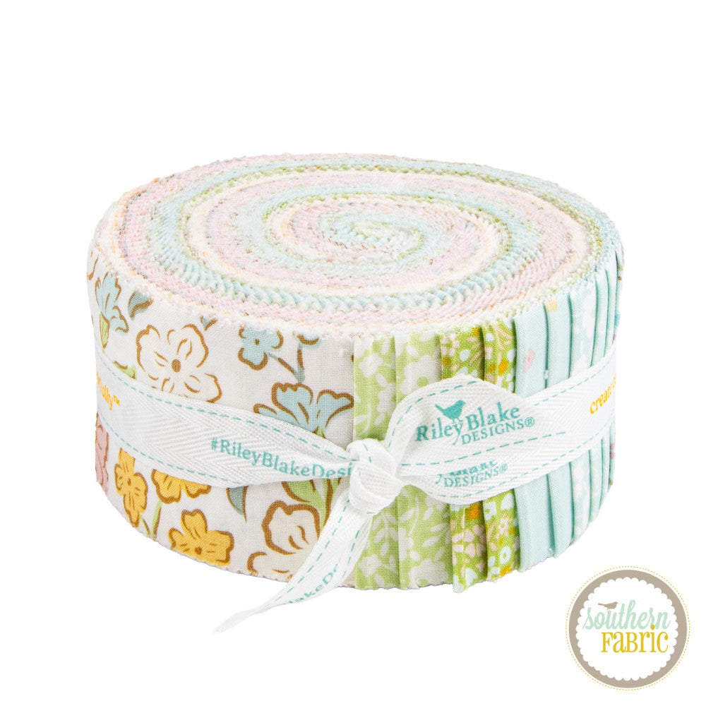 Little Posies - Jelly Roll (40 pcs) by Cayla Naylor for Riley Blake