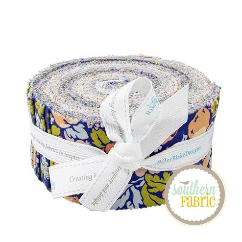 Liberty Tree of Life Woodland Pastels - Jelly Roll (40 pcs) by Liberty Fabrics for Riley Blake