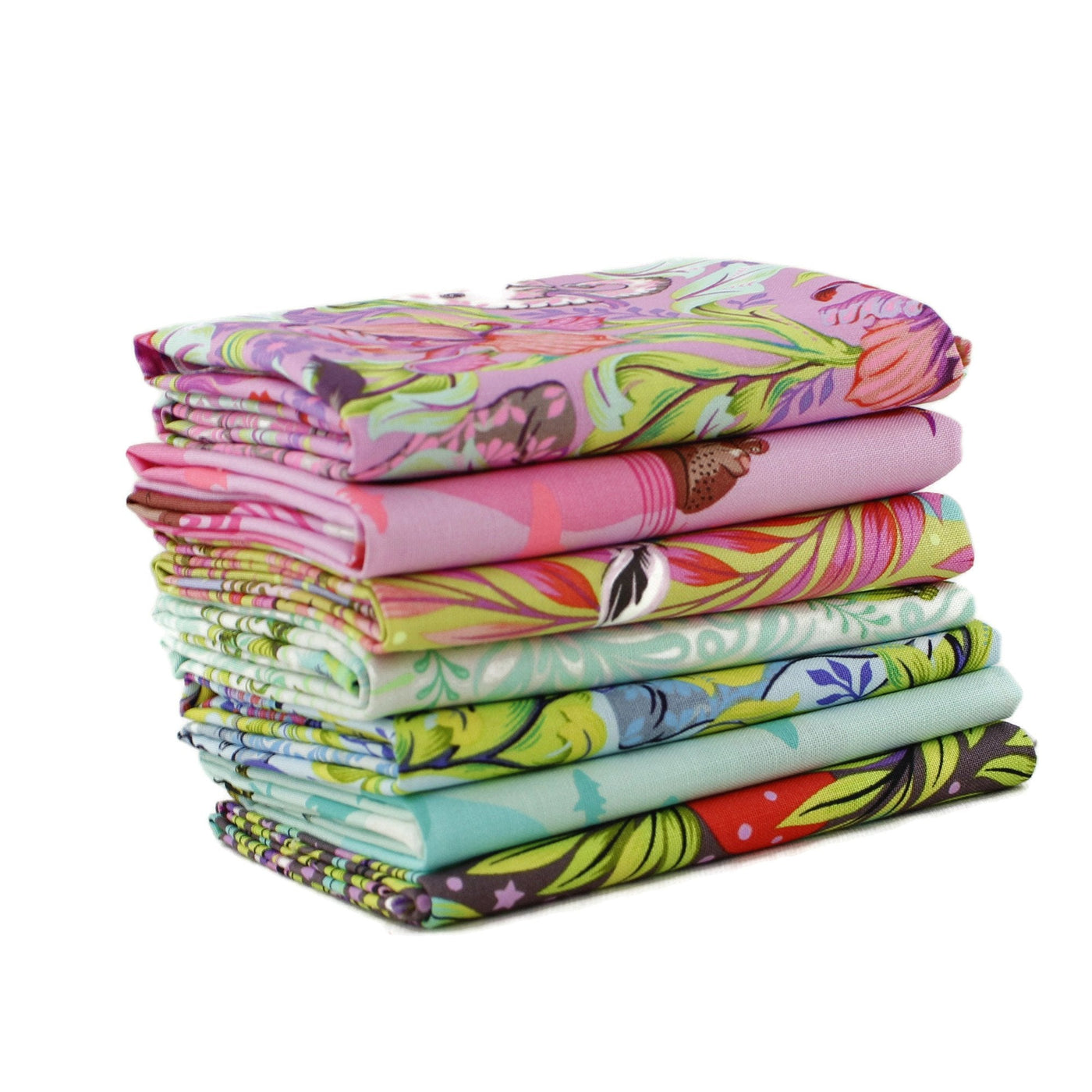 Everglow - Fat Eighth Bundle (7 pcs) by Tula Pink for Free Spirit (TP.EG.F8)