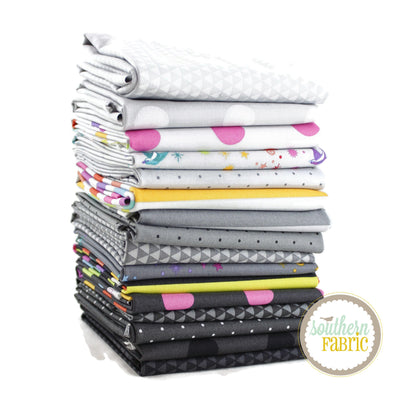 Graywork - Fat Eighth Bundle (16 pcs) by Tula Pink for Free Spirit (TP.GW.F8)