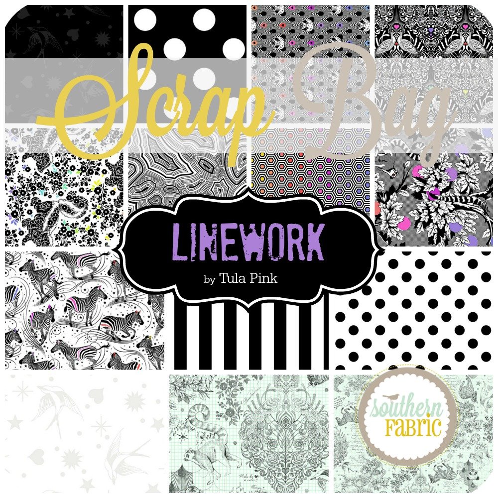 Linework - Scrap Bag by Tula Pink for Free Spirit