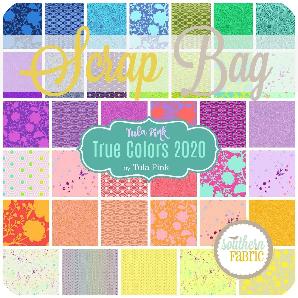 True Colors 2020 - Scrap Bag (1 pcs) by Tula Pink for Free Spirit