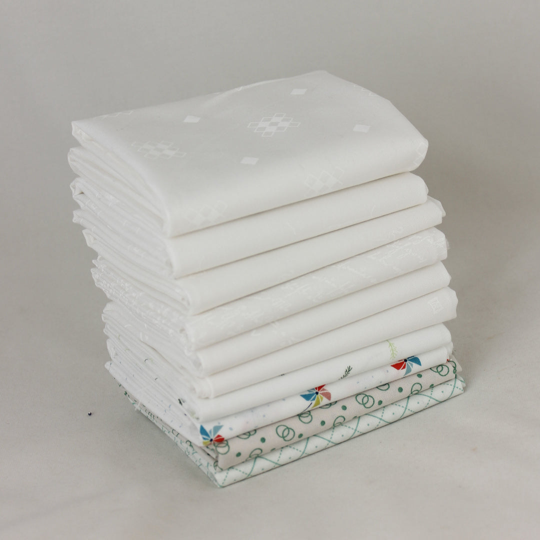 Colored Bundles - Half Yard Bundle (10 pcs) by Mixed Designers for Southern Fabric