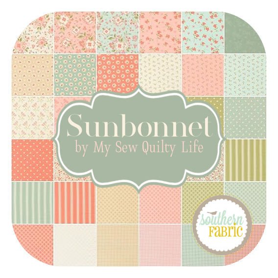 Sunbonnet - Fat Quarter Bundle (37 pcs) by My Sew Quilty Life for Moda (31760AB)