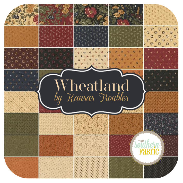 Wheatland - Fat Quarter Bundle (40 pcs) by Kansas Troubles for Moda (9790AB)