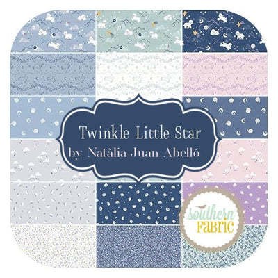 Twinkle Little Star - Layer Cake (42 pcs) by Natàlia Juan Abelló for Riley Blake (10-16300-42)