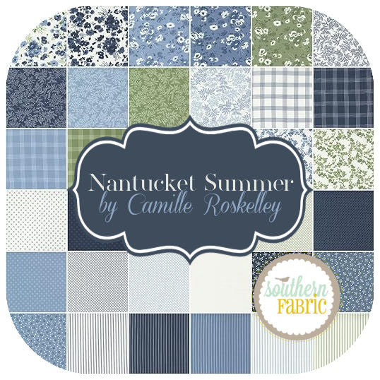 Nantucket Summer - Charm Pack (42 pcs) by Camille Roskelley for Moda (55260PP)