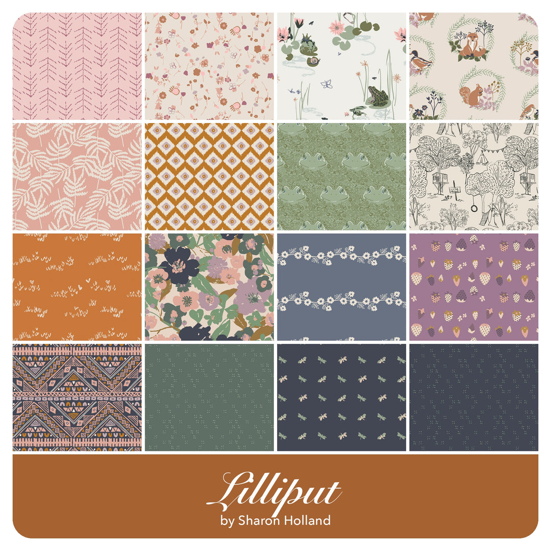 Lilliput - Layer Cake (42 pcs) by Sharon Holland for Art Gallery Fabrics
