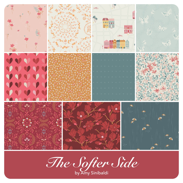 The Softer Side - Layer Cake (42 pcs) by Amy Sinibaldi for Art Gallery Fabrics